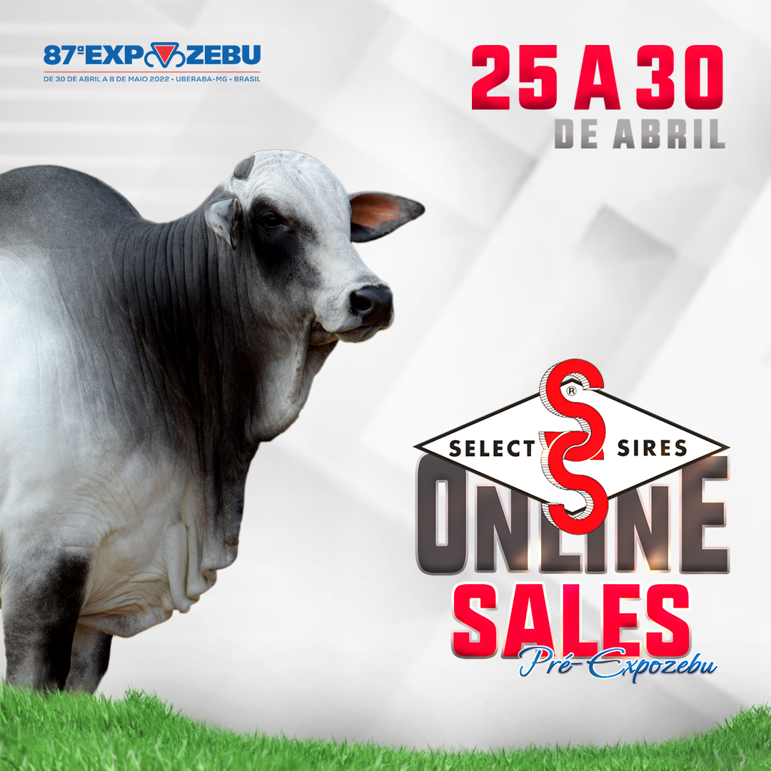 Select Sires Oline Sales - Pré Expozebu - Do dia 25/04 a 30/04